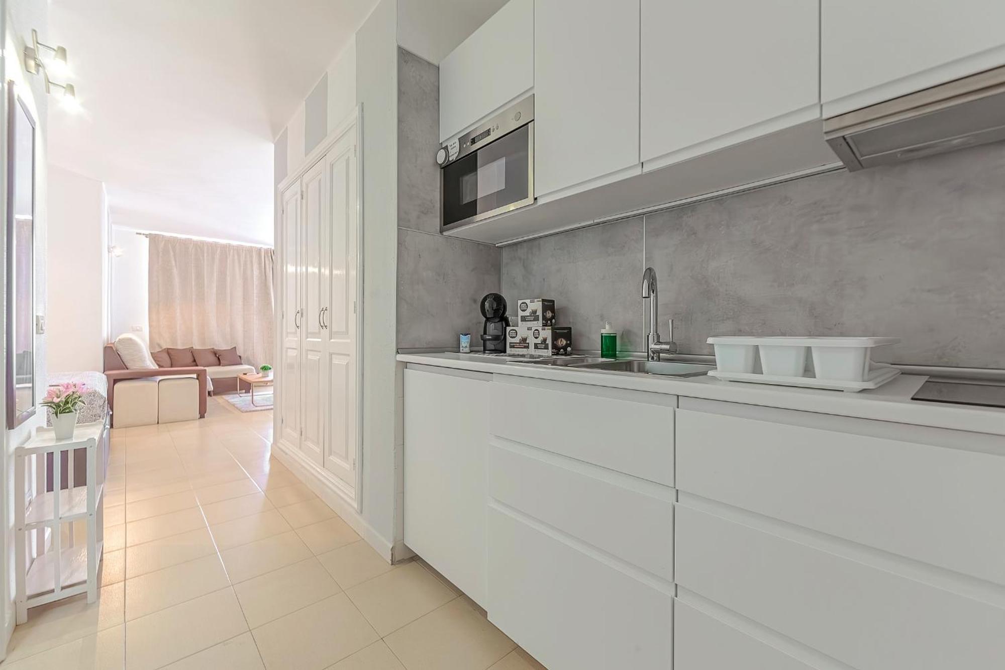 Sea View Studio In Golf Del Sur سان ميغيل ذي أبونا المظهر الخارجي الصورة